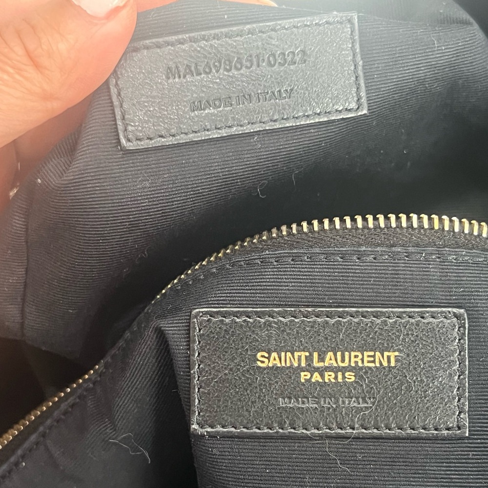 Yves Saint Laurent Black Icare maxi shopping bag - Picture 7 of 10